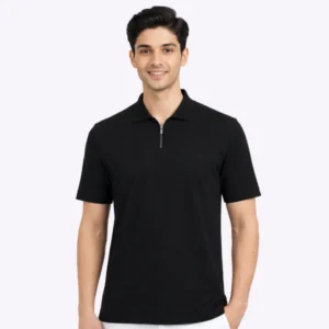 Rare Rabbit Vintage Zip Polo Tshirt