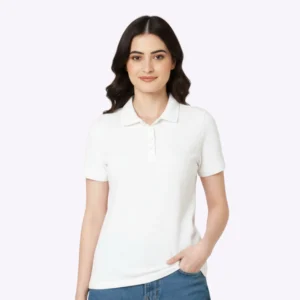 Vero Moda Women Jacquard Polo Tshirt