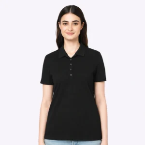 Vero Moda Women Plain Polo Tshirt